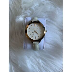 Michael Kors gold watch new battery